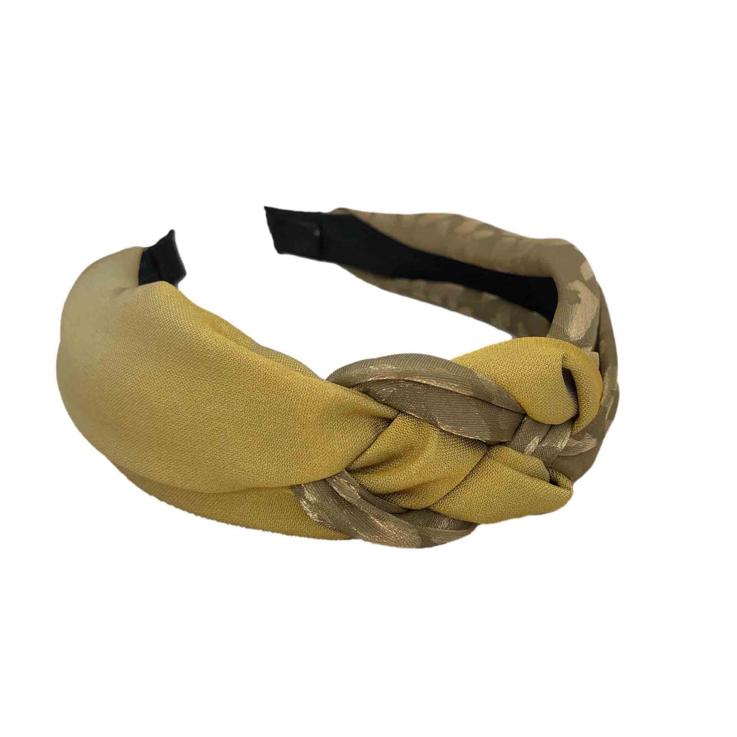 Cerchietto tessuto intrecciato