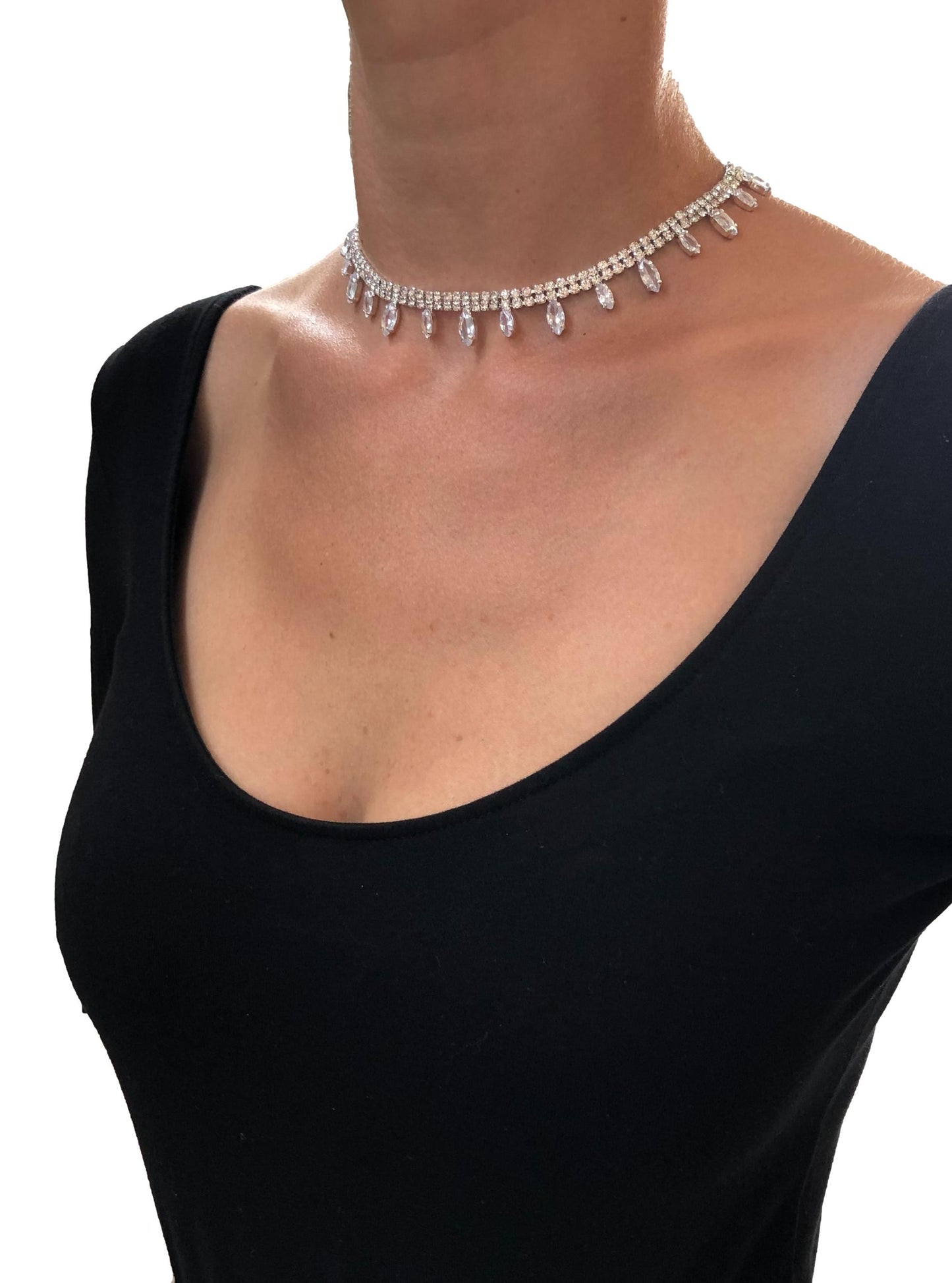 Girocollo strass cristallo