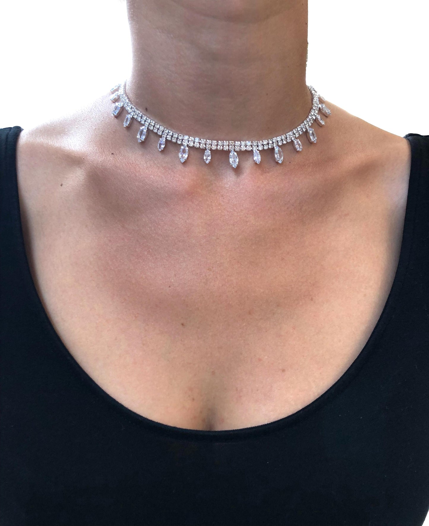 Girocollo strass cristallo