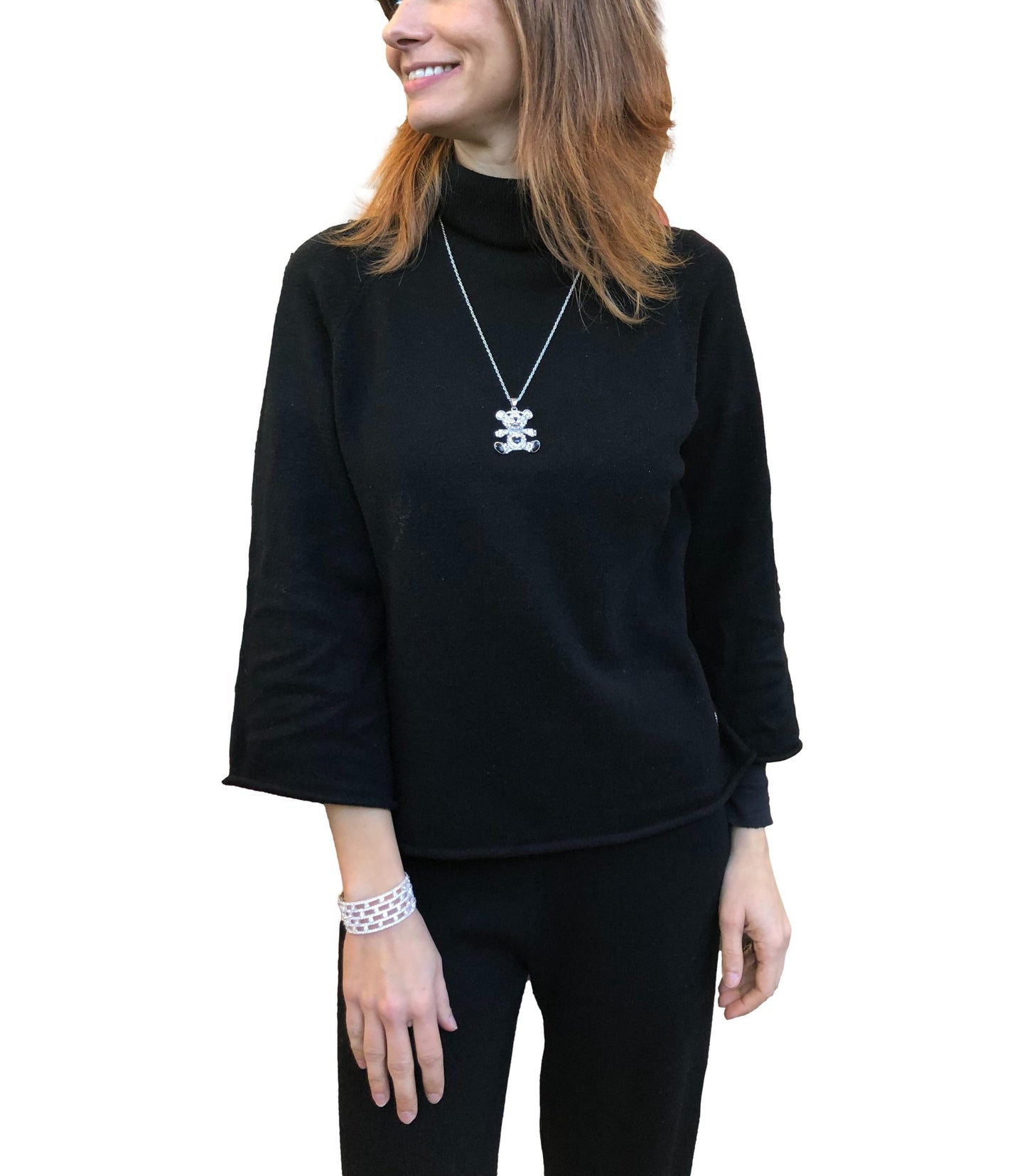 Collana Orsetto strass