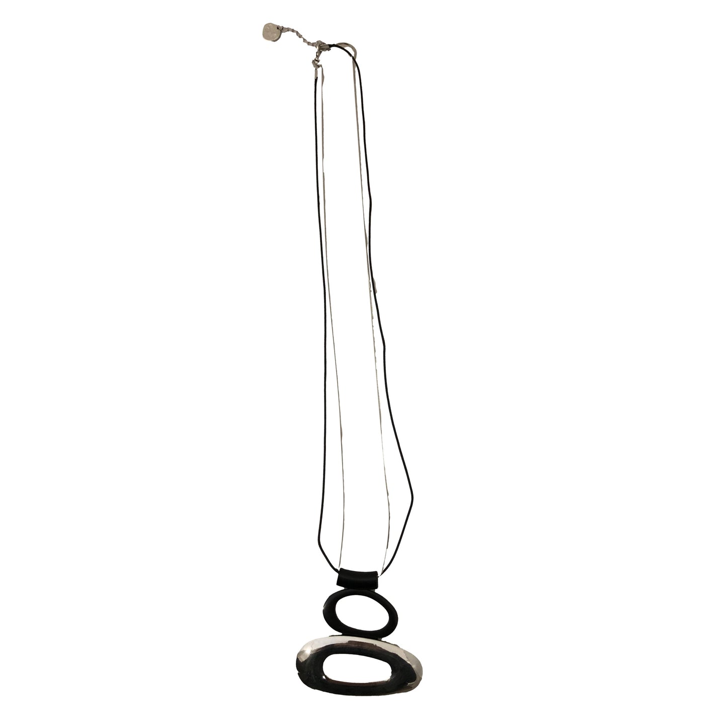 Collana ciondolo metallo