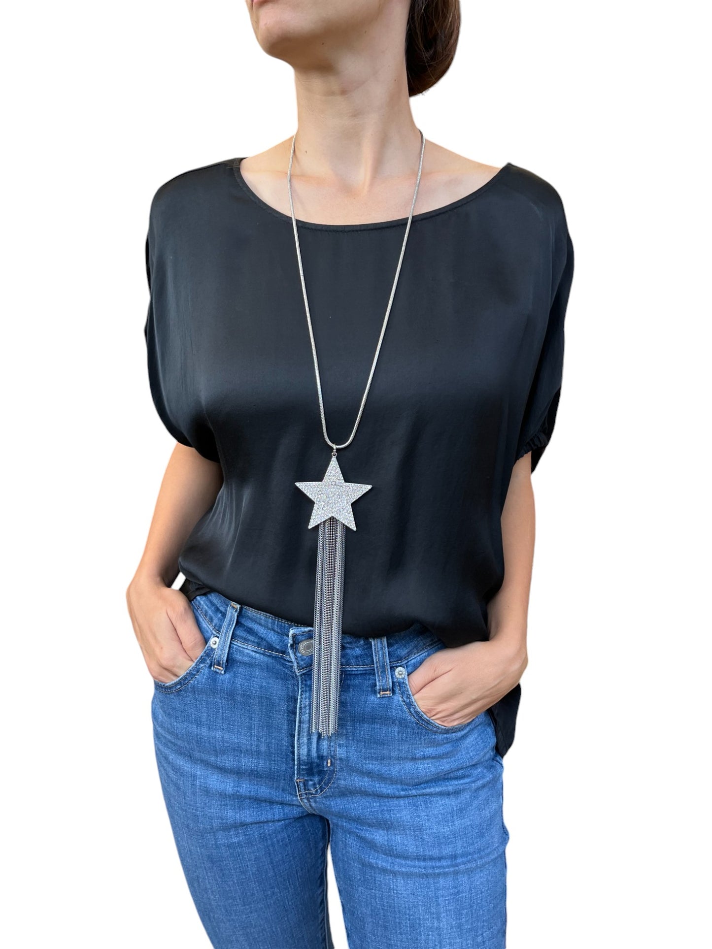 Collana pendente a stella