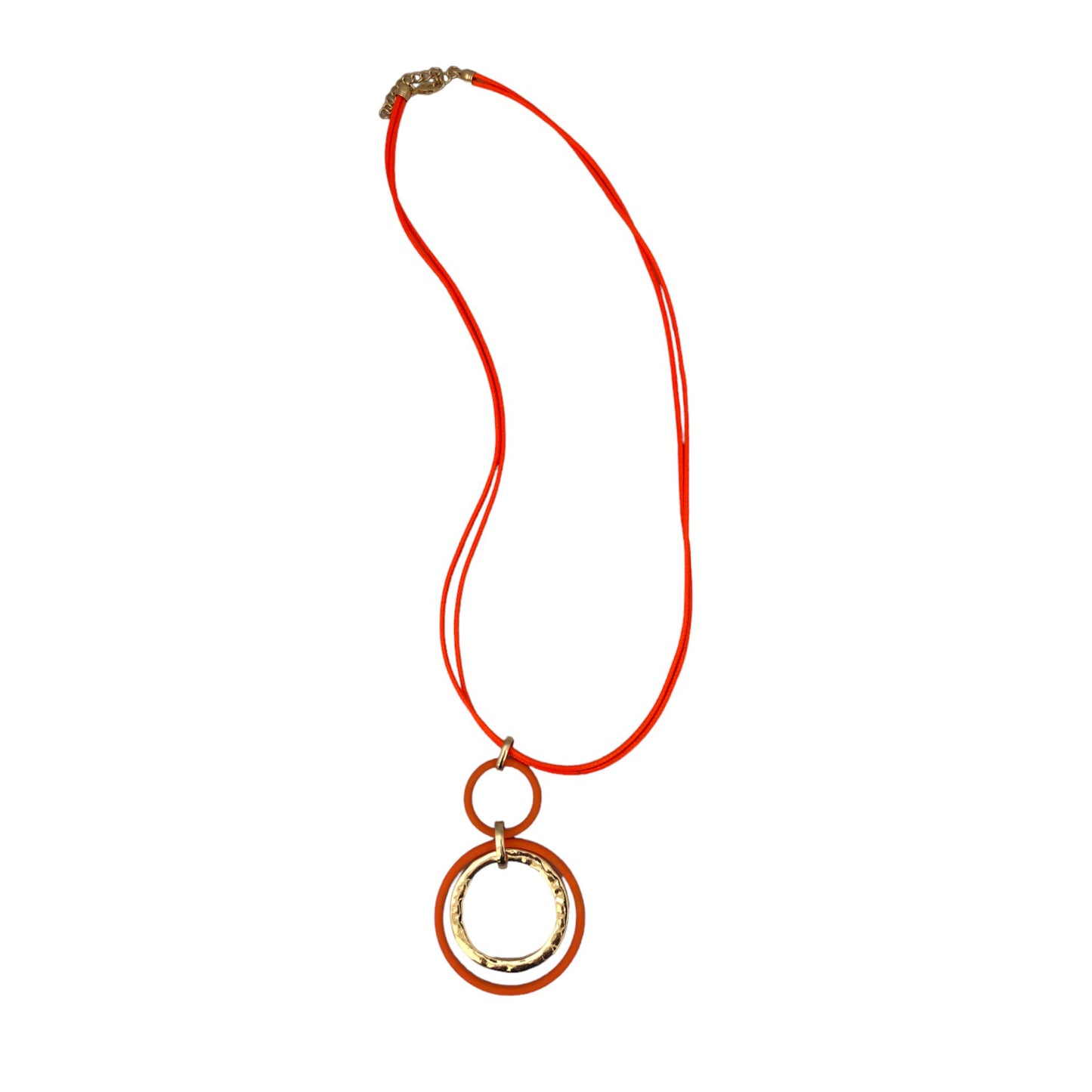 Collana cerchi pendenti