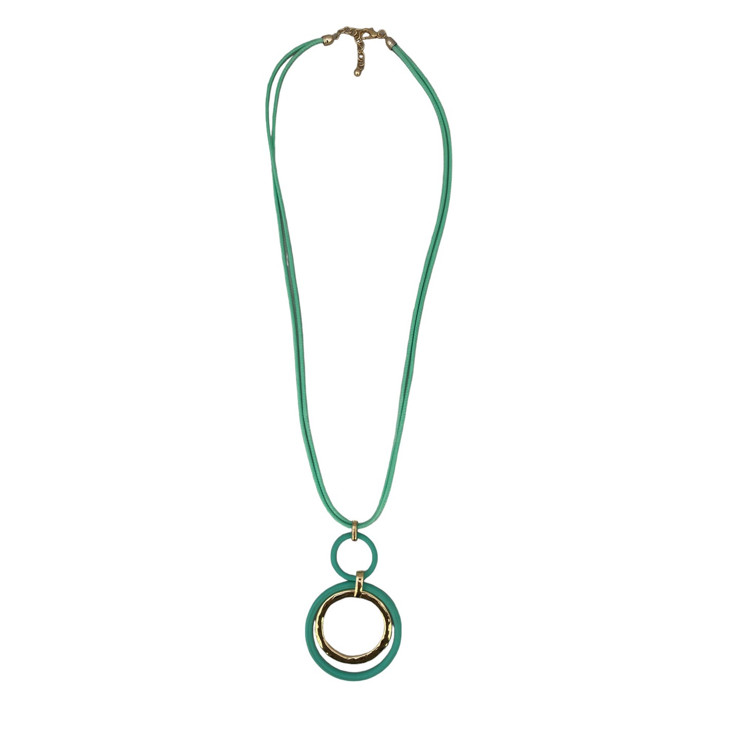 Collana cerchi pendenti