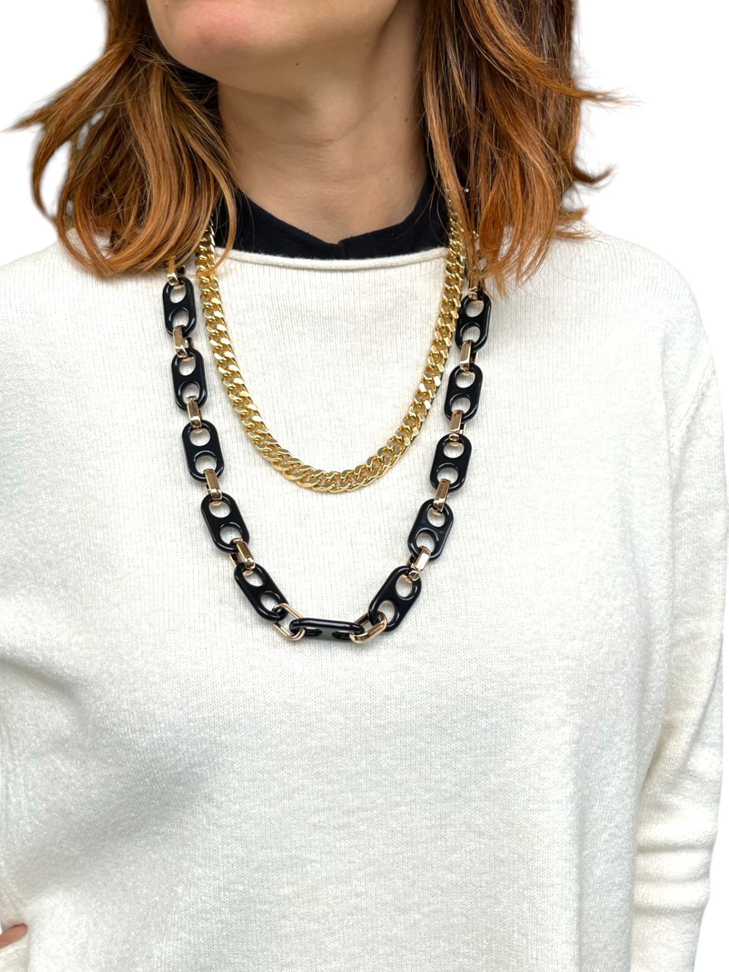 Collana doppio filo