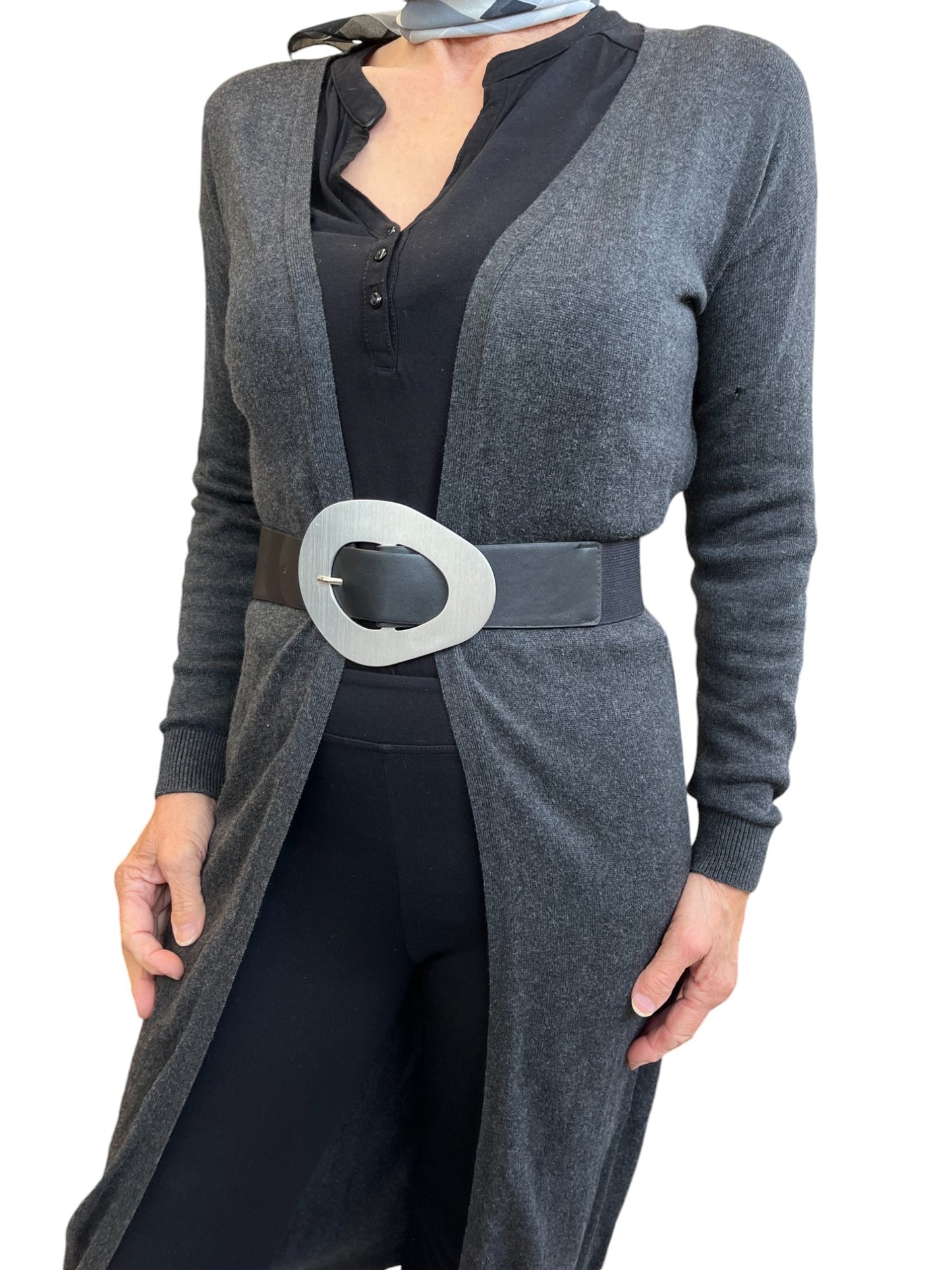 Cintura elastica con fibbia grande