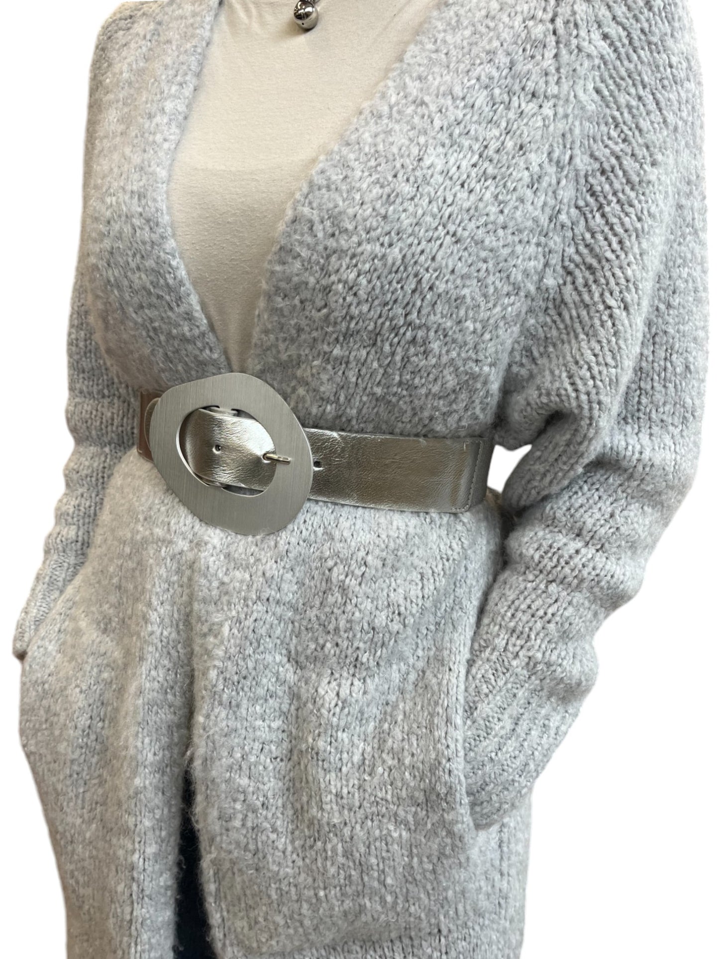Cintura elastica con fibbia grande