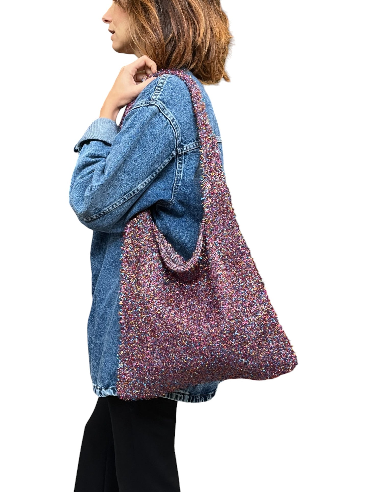 Borsa in lurex