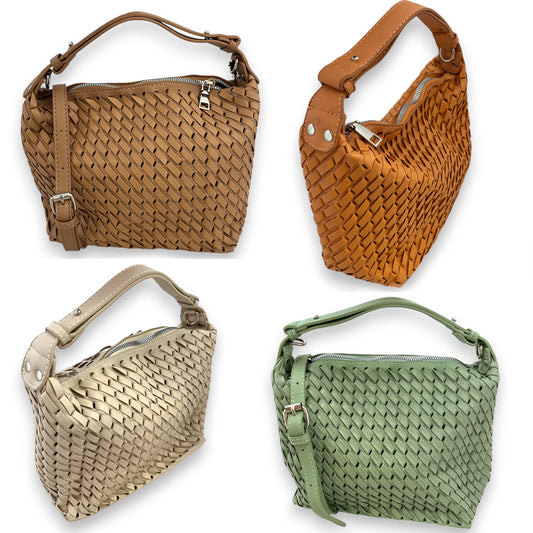 Borsa tessuto intrecciato