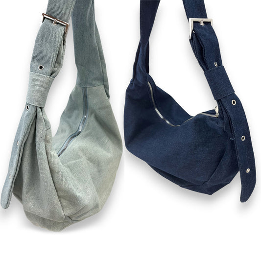 Borsa a sacco in denim