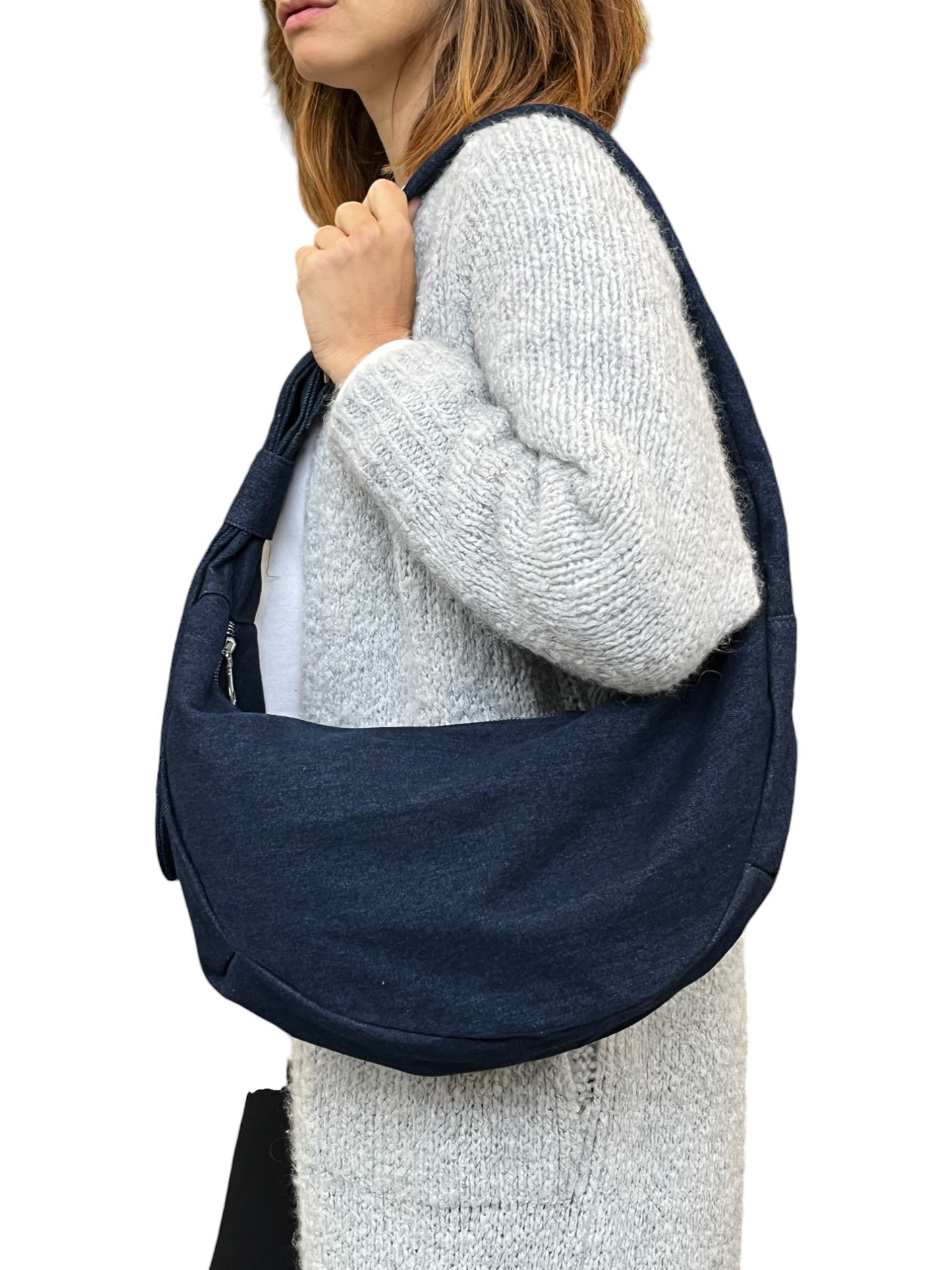 Borsa a sacco in denim