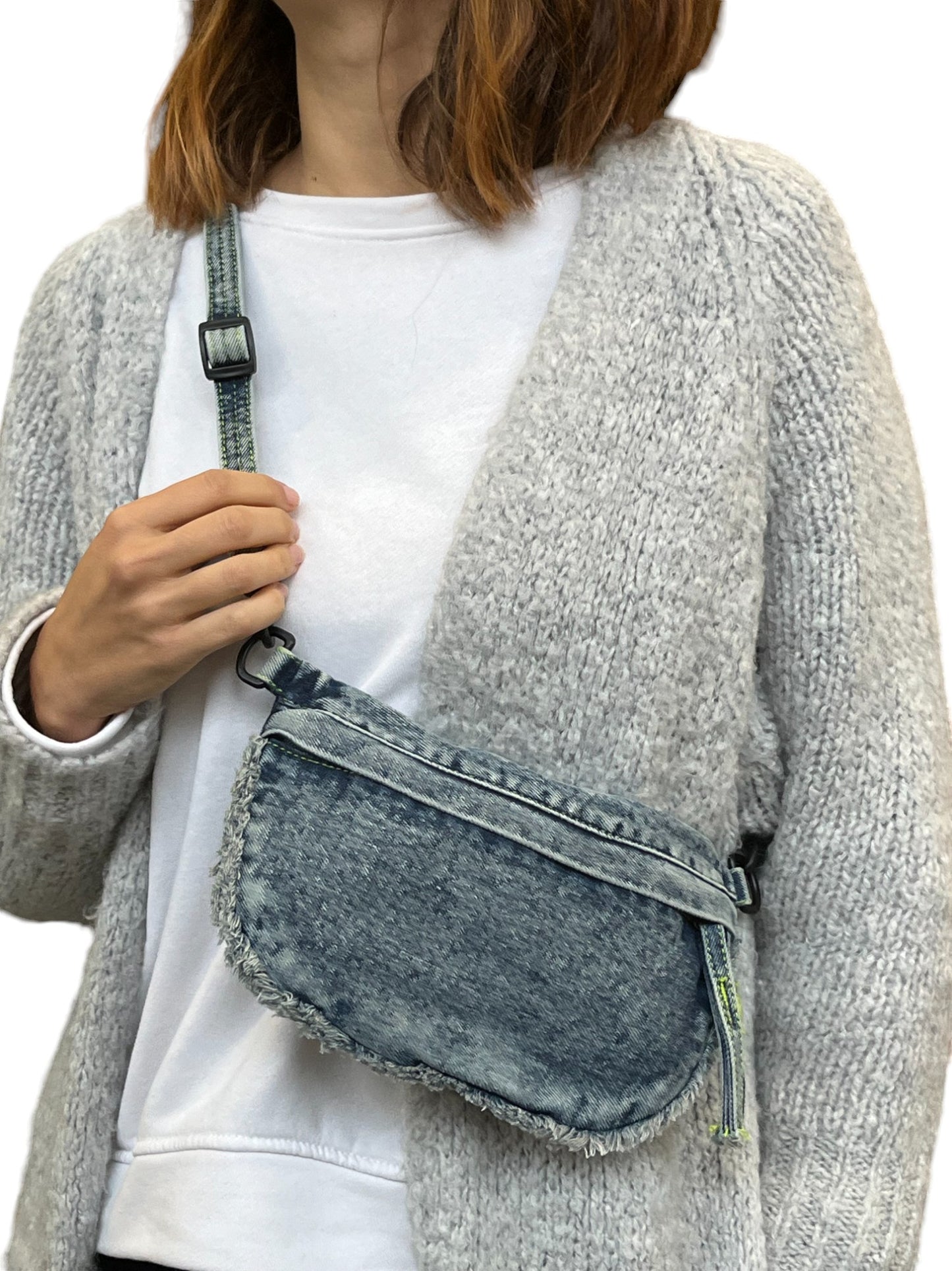 Borsa tracolla denim