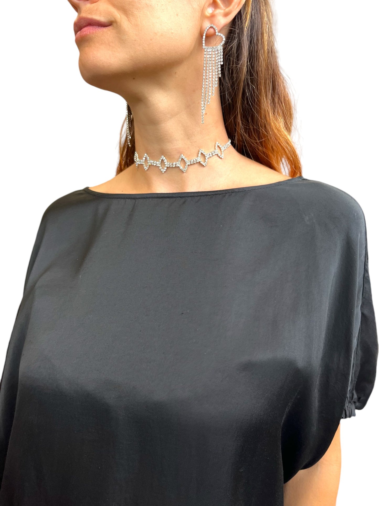 Girocollo strass cristallo