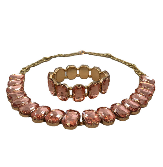 Parure con pietre colorate
