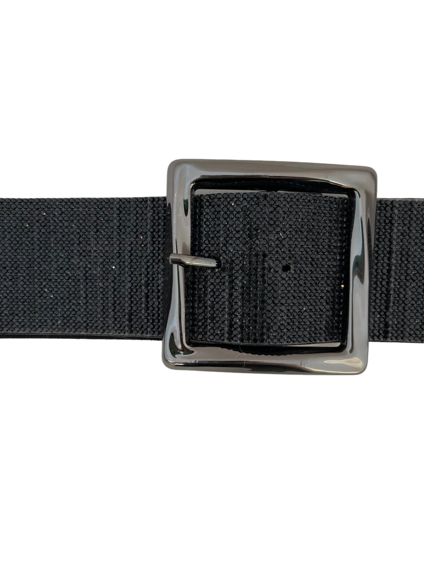 Cintura elastica con parte in strass