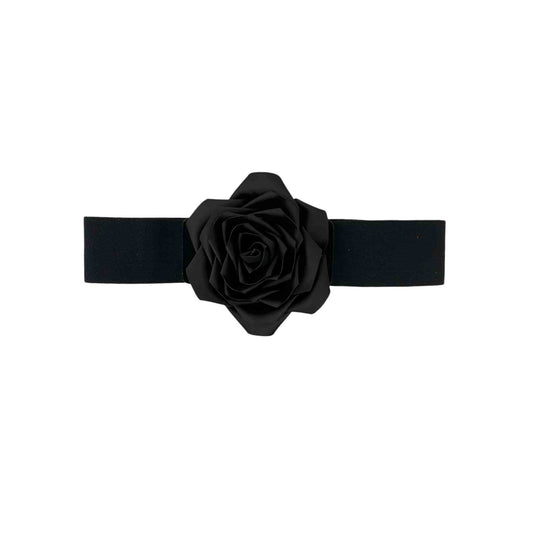 Cintura elastica con fiore
