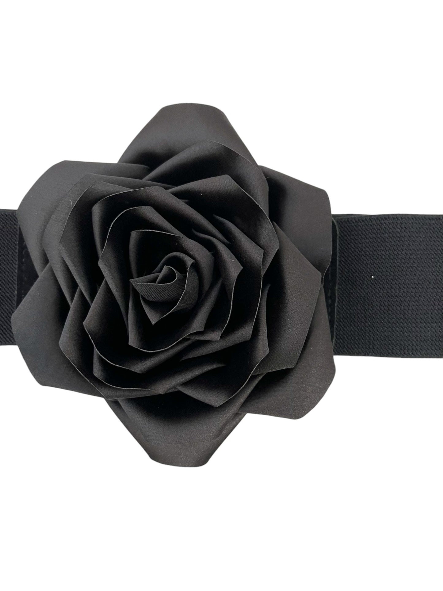 Cintura elastica con fiore