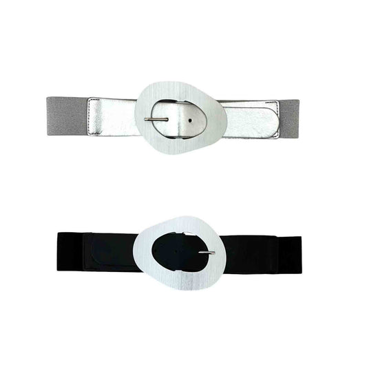 Cintura elastica con fibbia grande