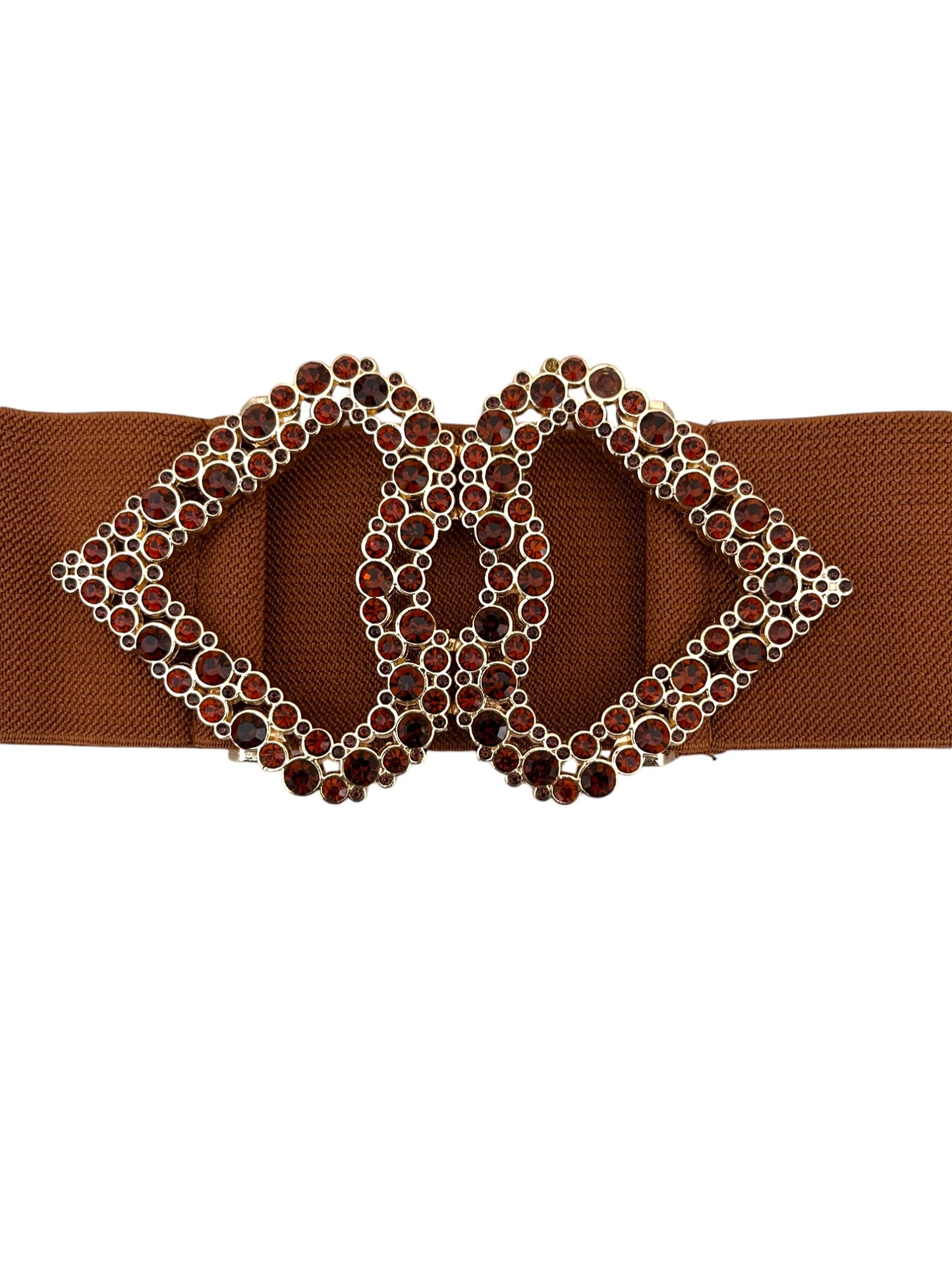 Cintura elastica con fibbia doppio cuore